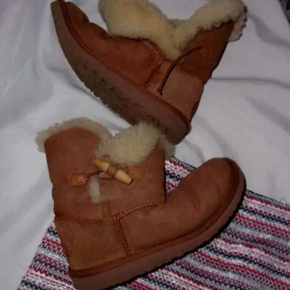 Ladies tan ankle boots size cheap 5